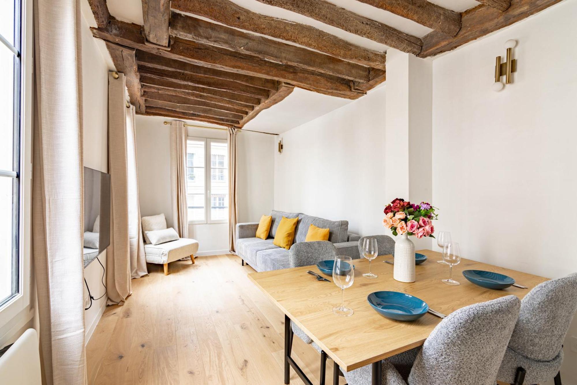 Appartement Quartier Fontaine Chatelet Les Halles Free Netflix Paris Ngoại thất bức ảnh