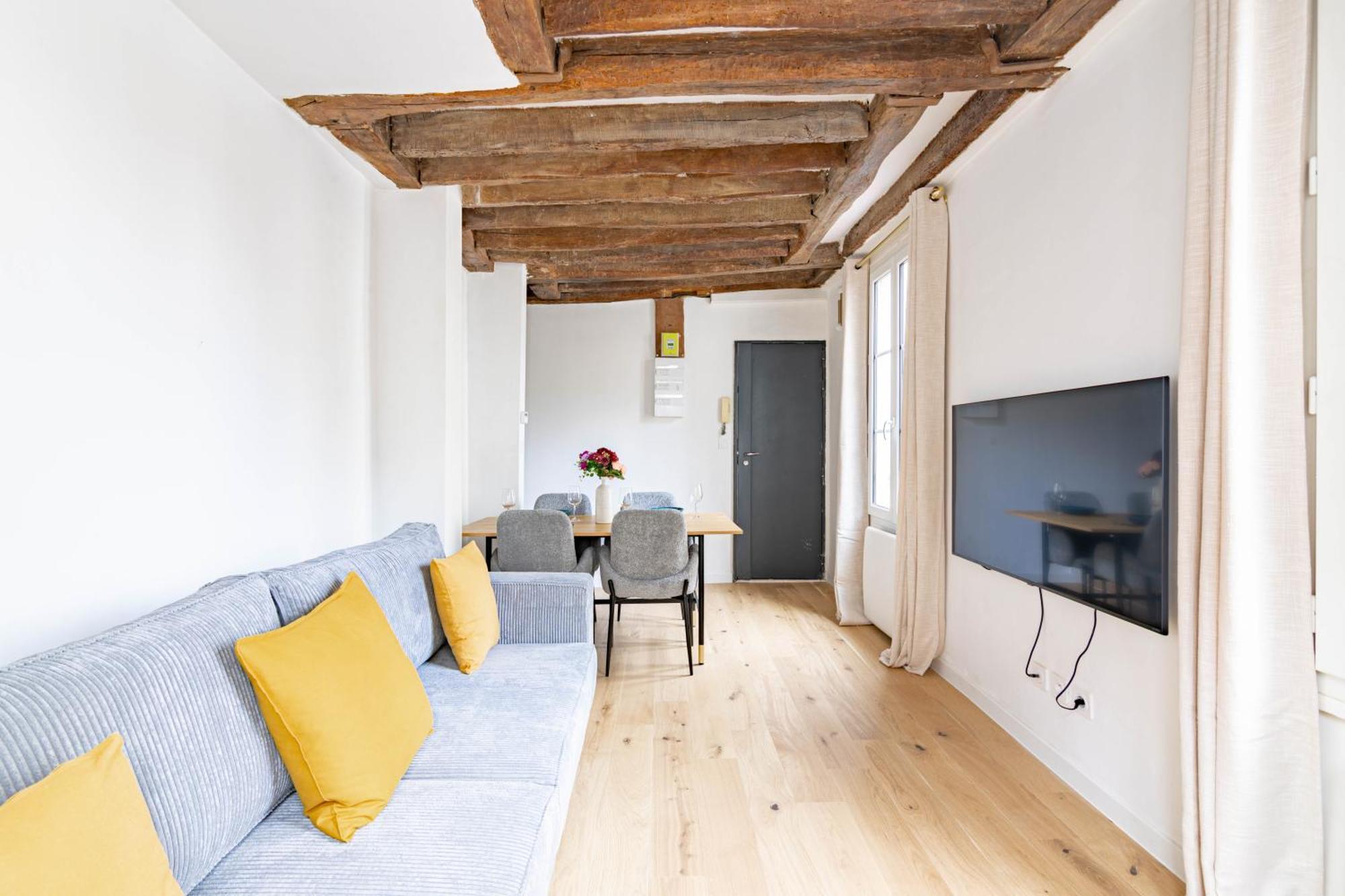 Appartement Quartier Fontaine Chatelet Les Halles Free Netflix Paris Ngoại thất bức ảnh