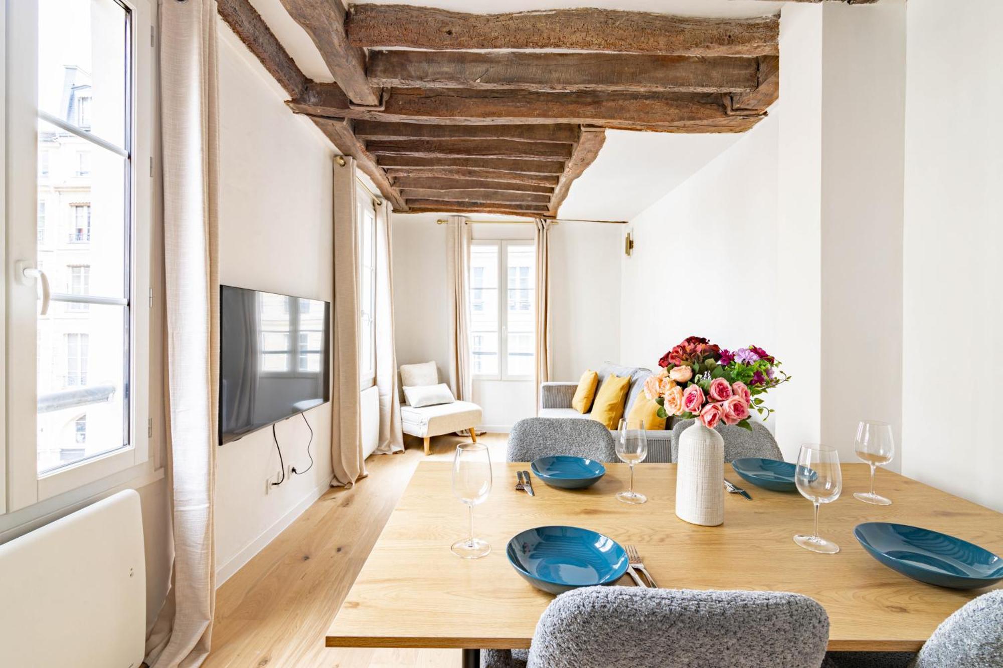 Appartement Quartier Fontaine Chatelet Les Halles Free Netflix Paris Ngoại thất bức ảnh
