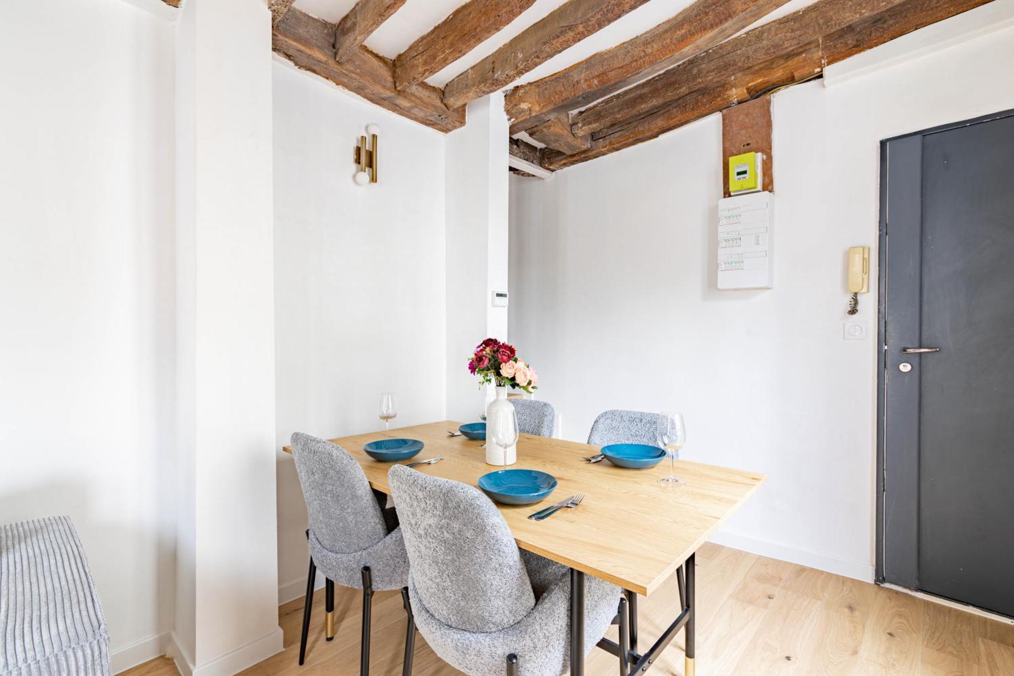 Appartement Quartier Fontaine Chatelet Les Halles Free Netflix Paris Ngoại thất bức ảnh