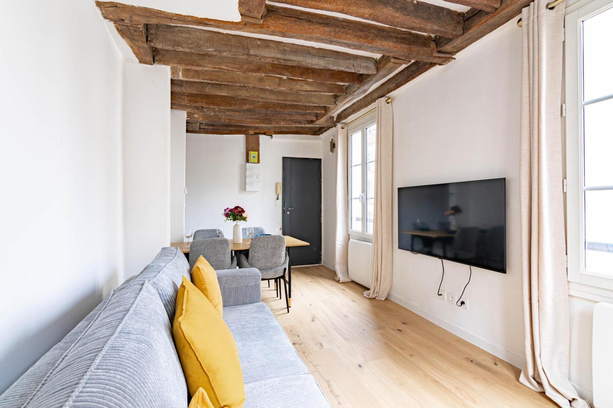 Appartement Quartier Fontaine Chatelet Les Halles Free Netflix Paris Ngoại thất bức ảnh